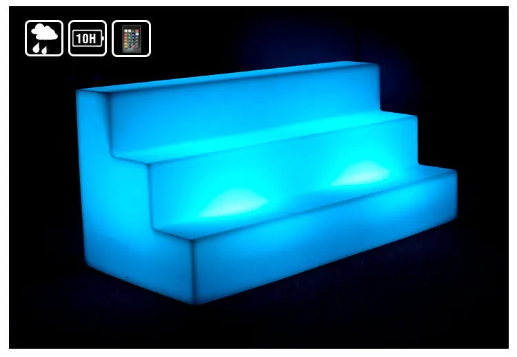 Whisky Wine Glow Display Portabottiglie Cocktail Lounge Secchiello per il ghiaccio a LED