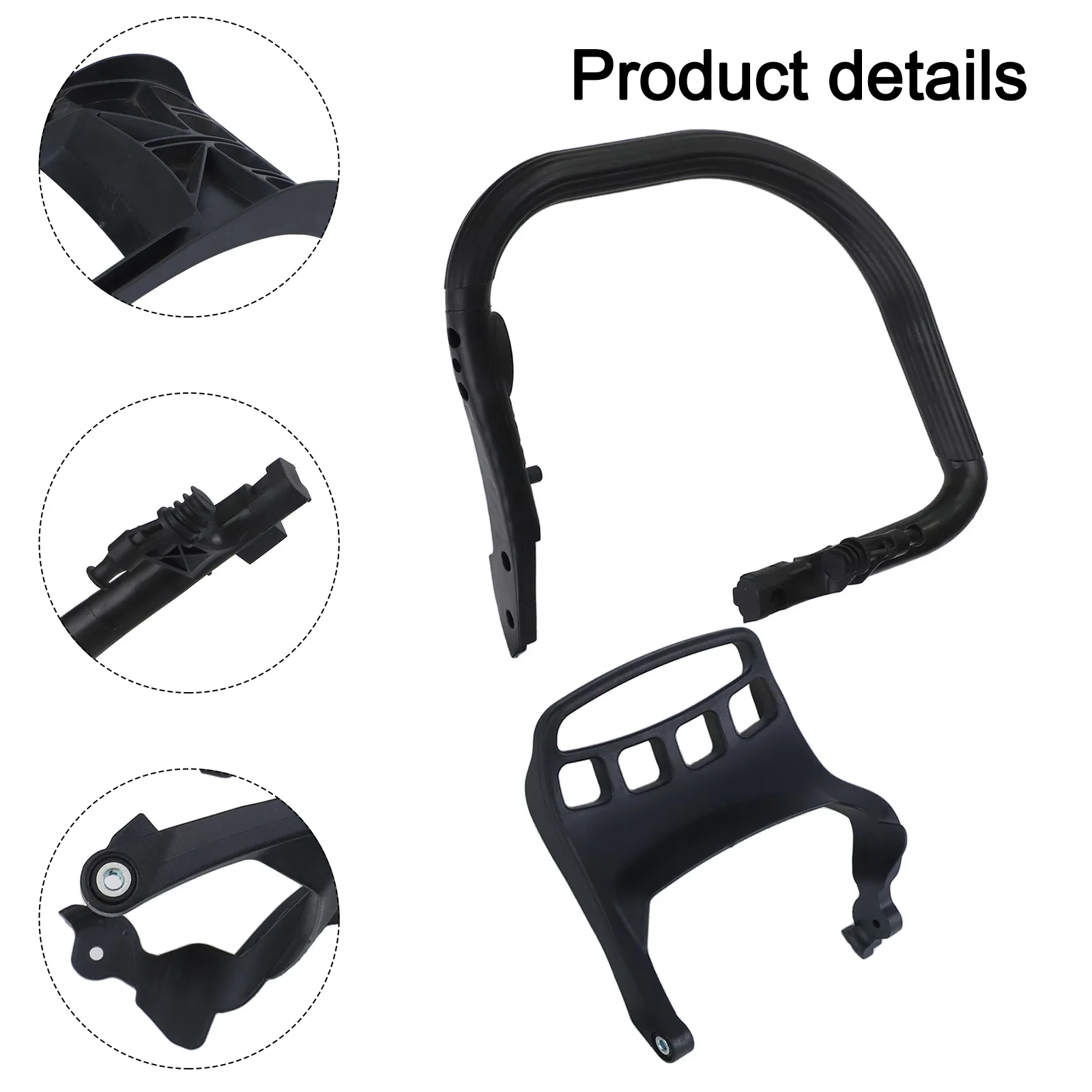 Replacement Handle Bar For MS362/391/400/311 Chain/saw Parts 1140 791 1703 Front And Rear Grip Accessories Black