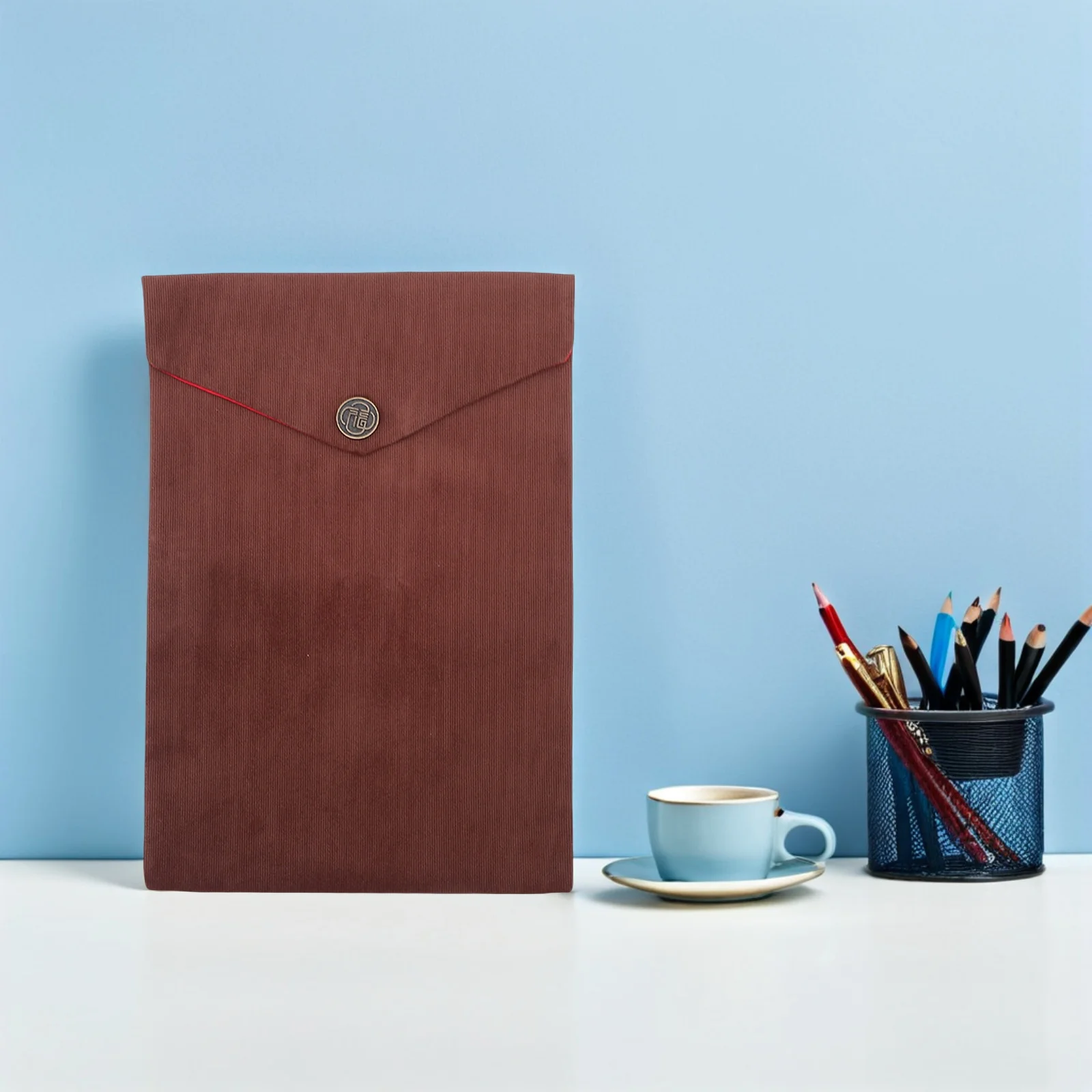 

Sacred Text Bag Chinese Style Embroidered Cloth Pouch for Quran Bible Buddhist Scripture Storage Temple Carrying Case Religious