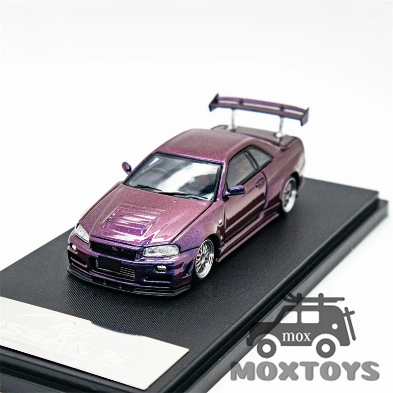 Fuji 1:64 Skyline R34 GT-R Nismo Z-Tune Limited699 Diecast Model Car