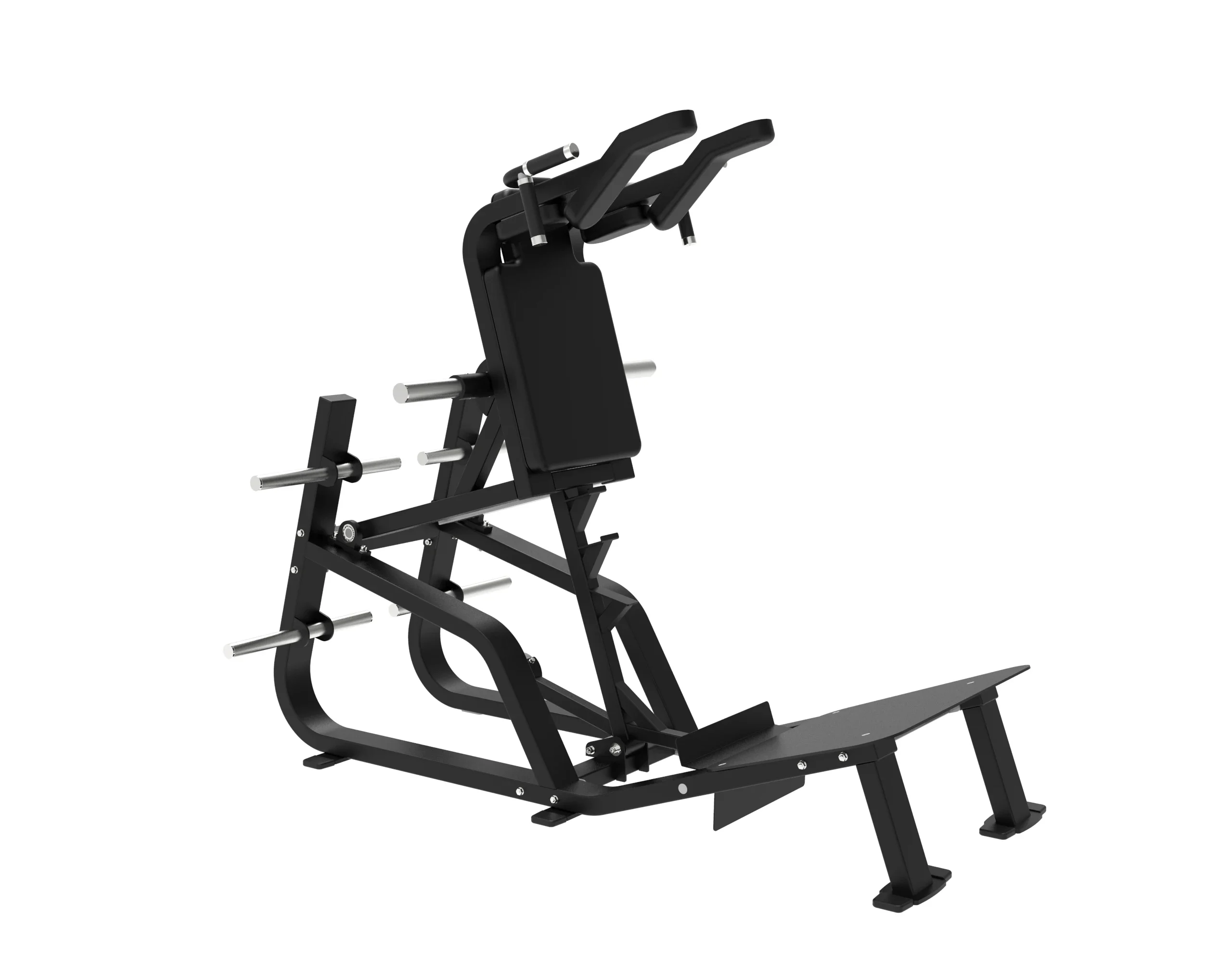 Commercial Gym Fitness Equipment Plate Loaded Power Squat Rack Plate Loaded Machines