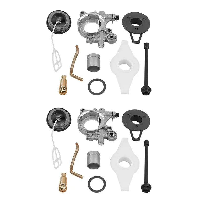 

~Latest Model 2X Oil Pump Line Worm Gear Kit For 372Xp 365 371 385 390 362 570 575 576