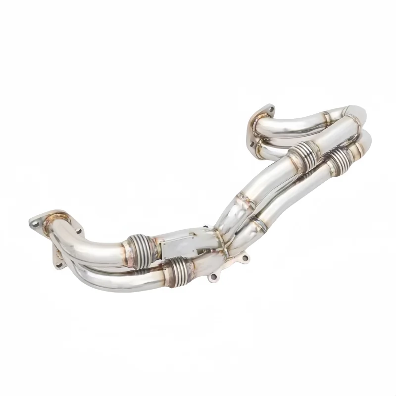 High performance automotive engine head suitable for 2022 Subaru Impreza WRX STI Decat (Catless) manifold