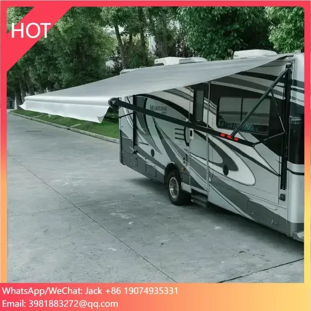 

Wareda W5700 Fifth Wheels Off-road Luxury caravan Camper Awning 12v Travel Trailers Motor Home RV Awning