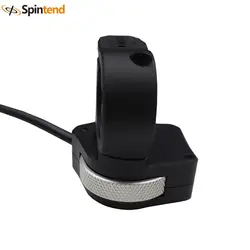 Alumínio CNC Two Way Throttle SPIN-Y2 para VESC, controlador comum, Scooter elétrico, bicicleta elétrica, bicicleta, peças Ebike