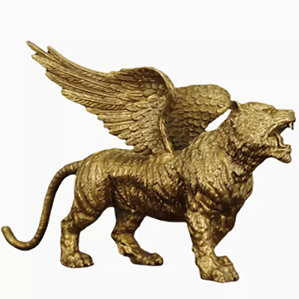 Pure copper adds wings like a tiger to living room and office decorations