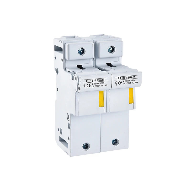 ฟิวส์ทรงกระบอกขนาดเล็ก 125A แบบจุ่ม 10 ชิ้น สำหรับกระแสไฟฟ้าสลับ