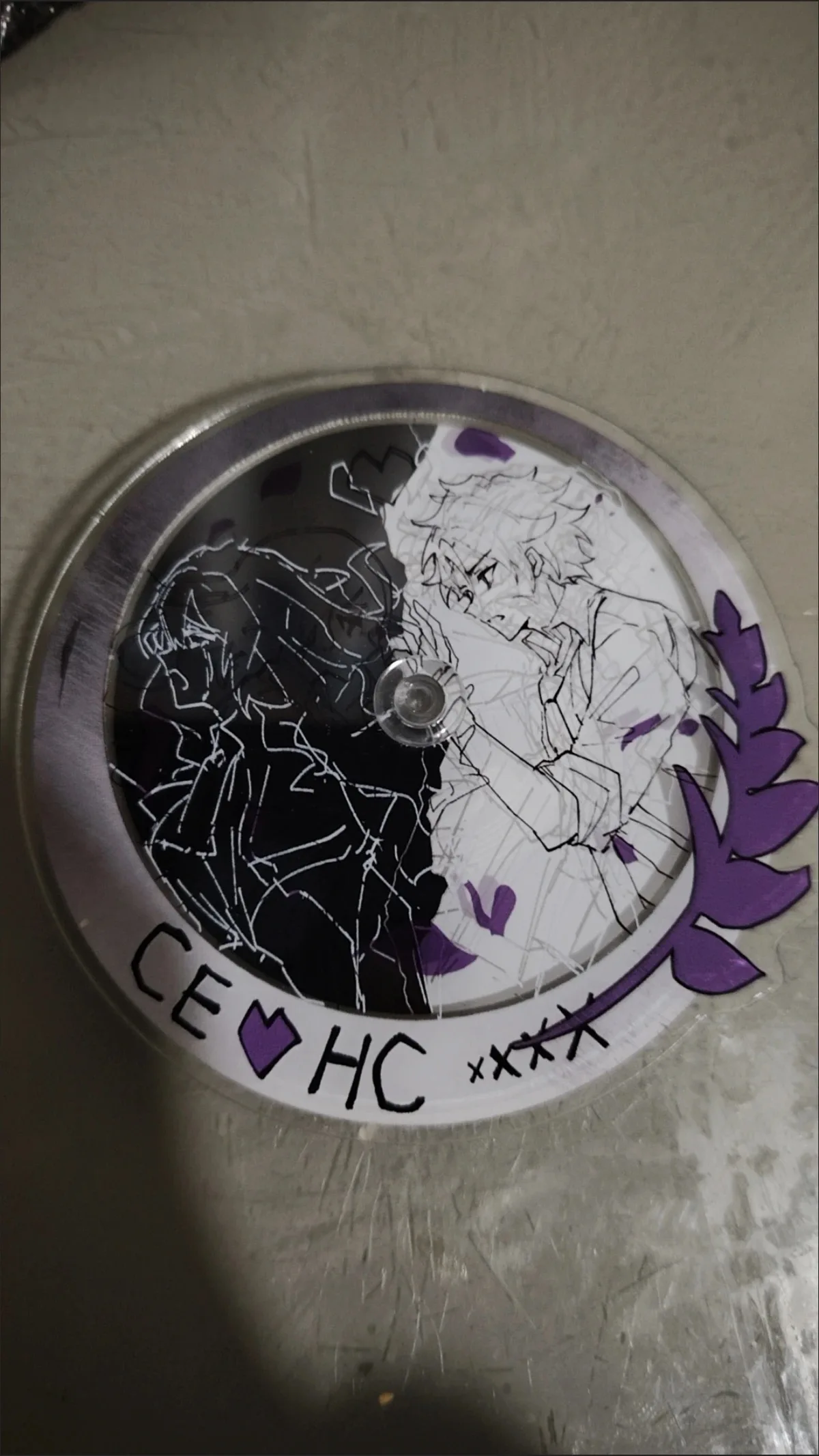 Limbus Company Limbus Company Heathcliff двухслойный вращающийся акрил