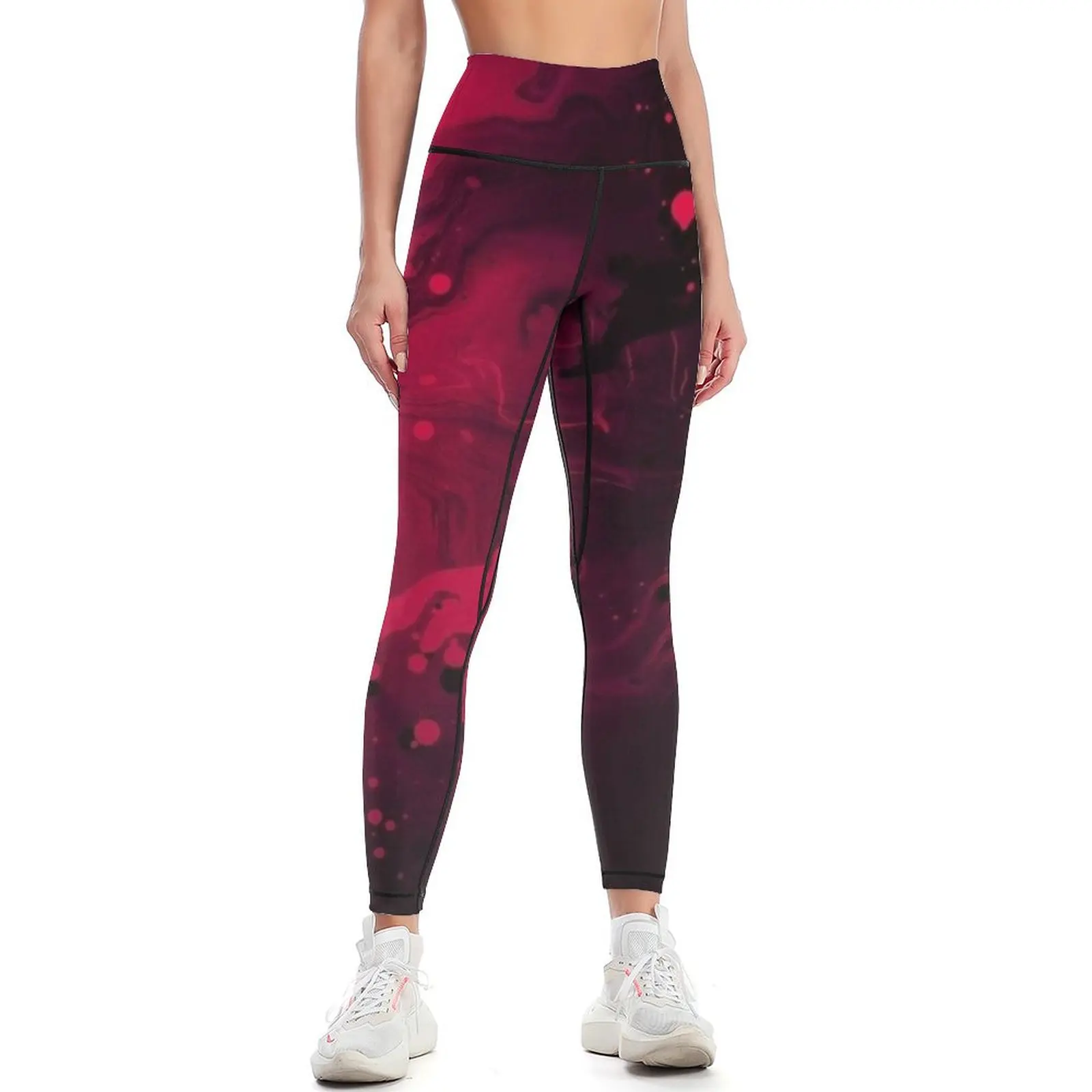 

neon, red and dark black Leggings gym womans sportswear woman gym 2025 sporty woman gym joggers for Womens Leggings