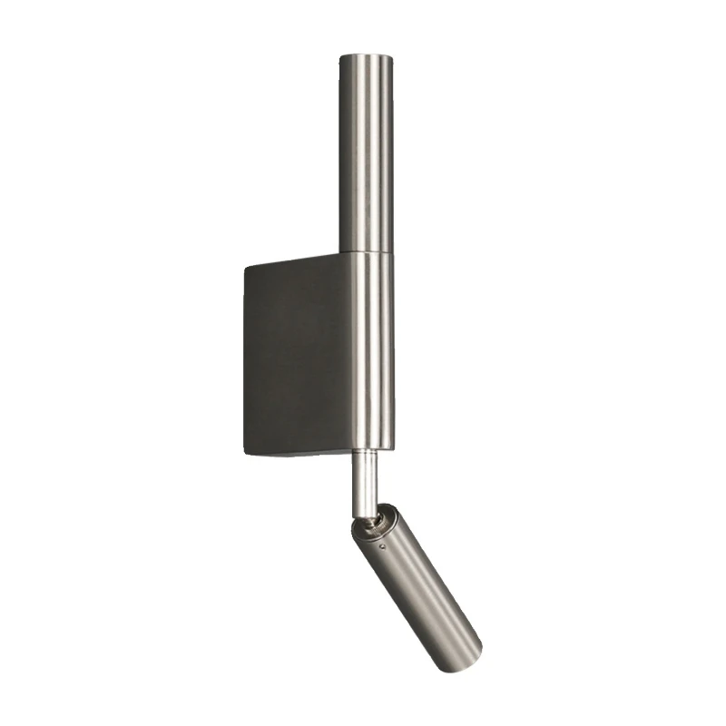 

Nordic modern bedside wall lamp simple retro simple minimalist B & B hotel study adjustment rotating reading lamp