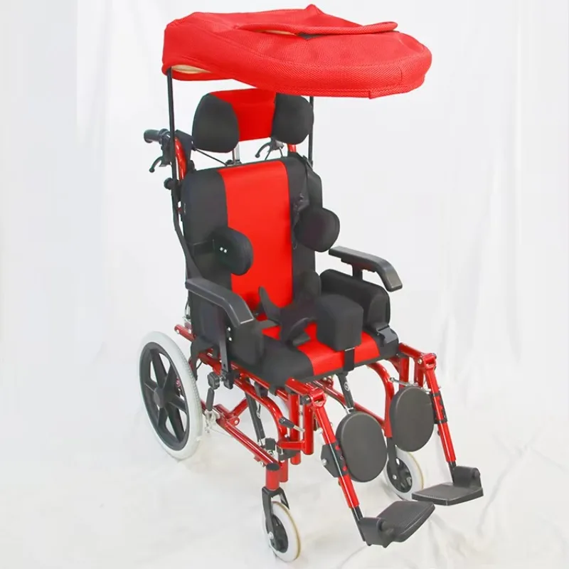 

Hospital Folding Cerebral Palsy Children Patient Movable Wheel Chair