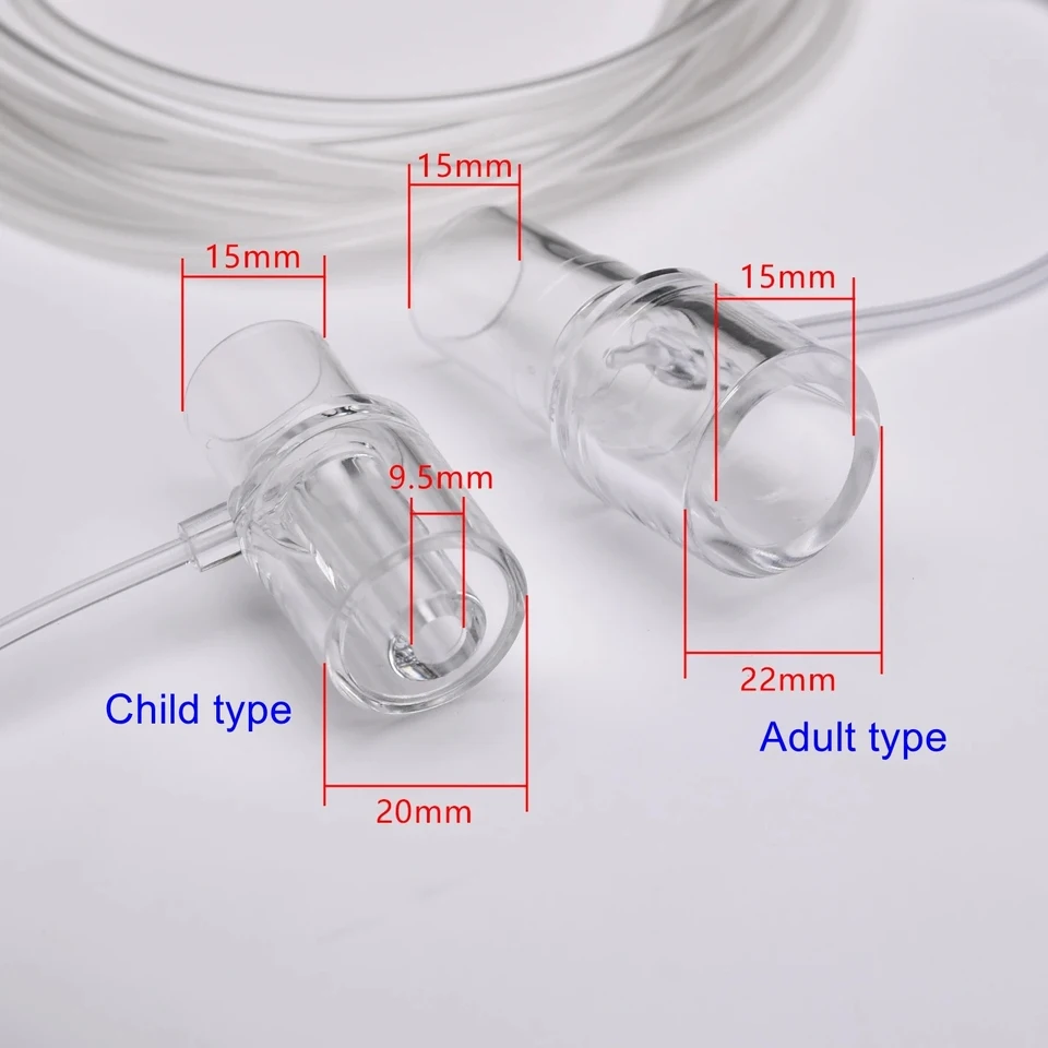 Disposable ETCO2 Sampling Line Luer Male/Female Connector Patient  Sidestream ETCo2 Sensor