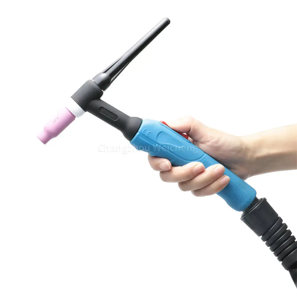 Air-Cooled WP26 Tig Welding Torch Tungsten Argon Arc   WP26F/WP26FV Welding Torches
