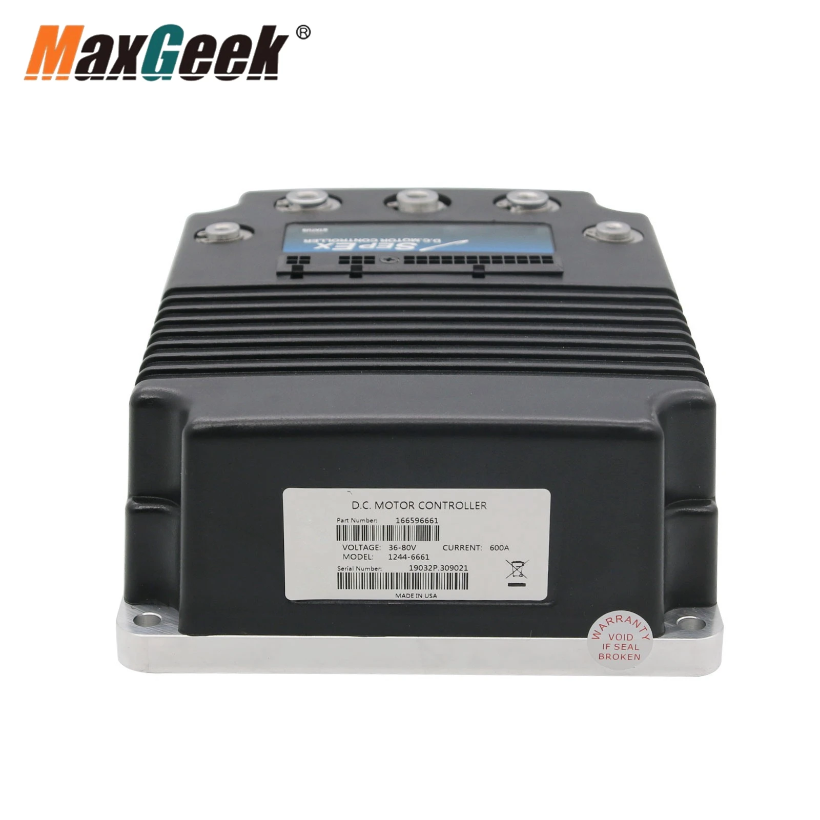 Maxgeek Programmable DC SepEx Controller 1244-6661 80V 600A Controller Curtis