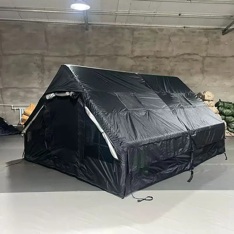 Portable Inflatable Waterproof 420D Oxford Four-Season Double-Layer 4x3x2M Size Tent Quick Automatic Opening One