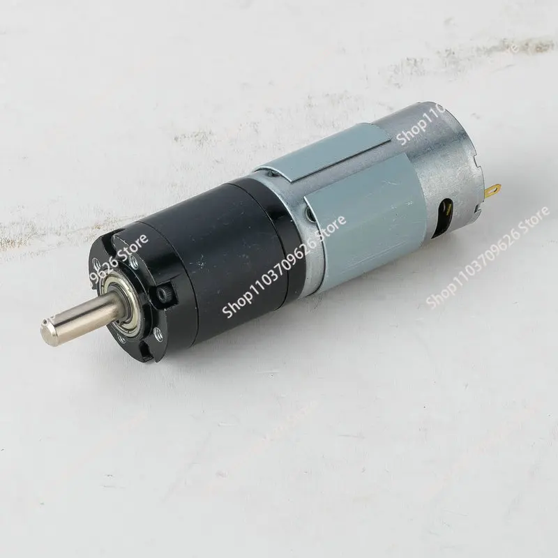 JH28-395 DC planetary geared motor wear resistance low noise high speed large torque full iron tooth