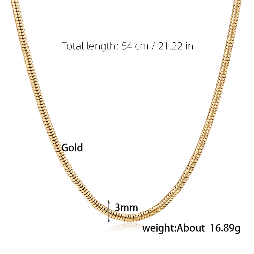 

Men's Hemp Rope Necklace Fashion Golden Dropshipping Jewelry Curb Chain Fashionable for Delicate