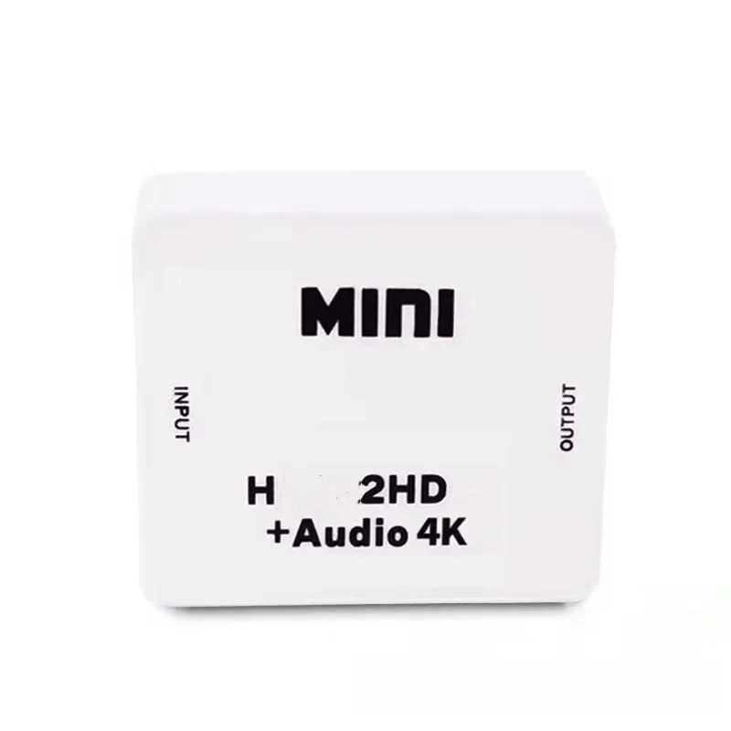 Konwerter Mini Audio HD 1080P Ekstraktor audio Przełącznik adaptera do laptopa PC HDTV — zdjęcie 3