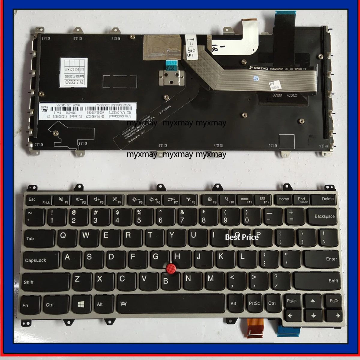 

original US backlight keyboard For ThinkPad Yoga 260 20GT 00PA124 00PA206 Yoga 370 01EN386 01AV675 X380 Yoga 01HW575 01HW615