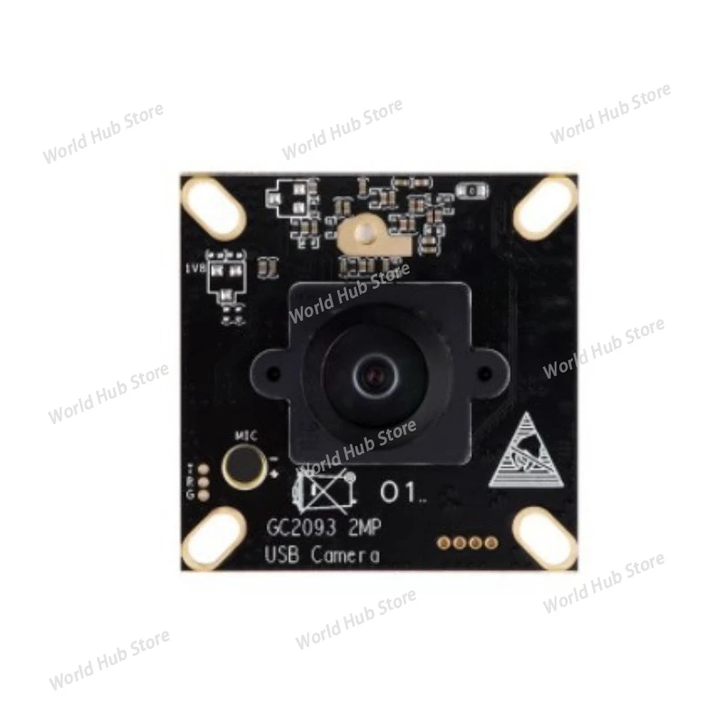 

For GC2093 Camera Module Features A Usb Camera with An Integrated Microphone and A Fixed Focus, Supporting ForRaspberry PI 5