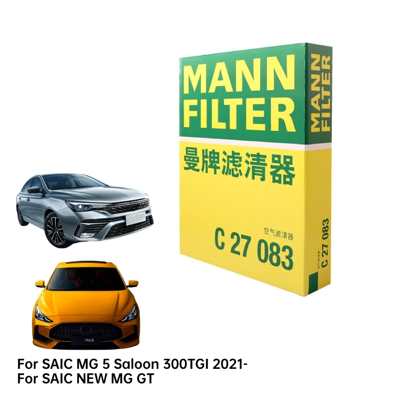 

Для MG5 седан 300TGI MG6 хэтчбек 330TGI MG5 GT 1.5T 2020-15C4E MANNFILTER C27083 воздушный фильтр 10674100 LX5601
