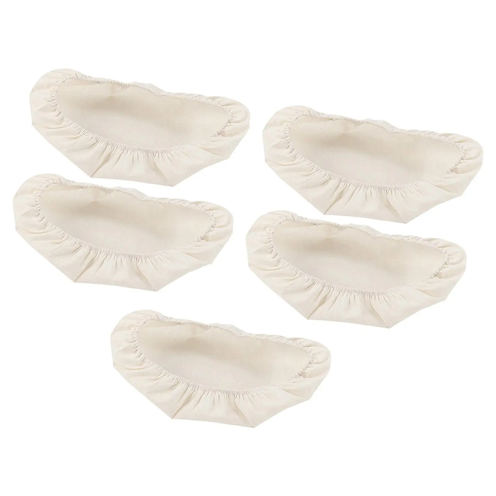 Baking Dough Basket Cover Proofing Cloth Soft Cotton Washable Liner for Home Bakery Use