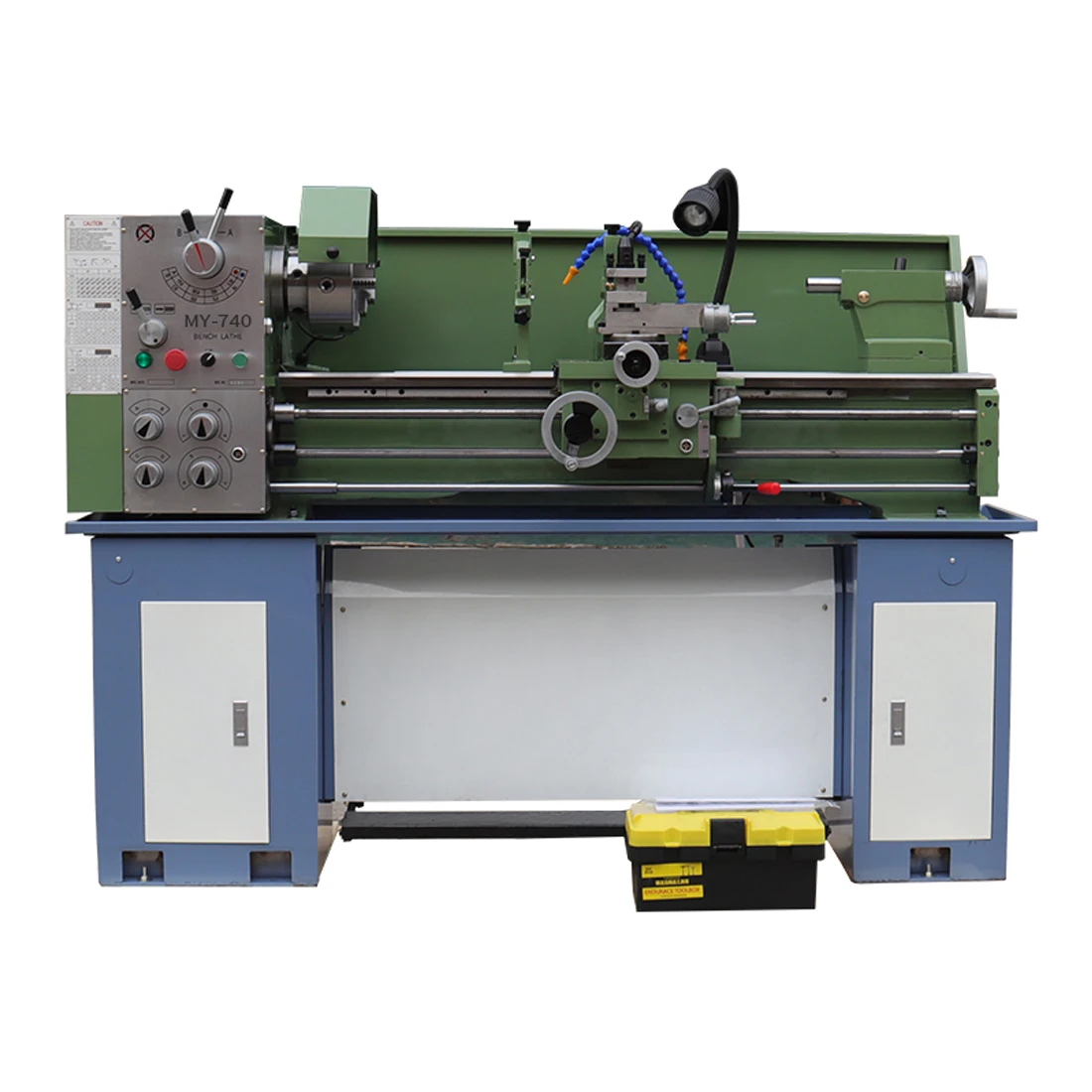 Multifunctional 740new lathe with enlarged aperture ordinary lathe industrial-grade metal precision three-bar small machine tool