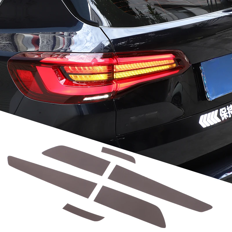 

Для BMW X5 G05 19-22: Защитная пленка для задних фар с изменением цвета, декоративная наклейка на фары, автомобильные декоративные аксессуары из ТПУ