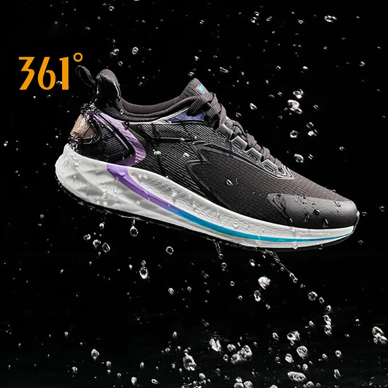 361 Degrees Rainblock 6.0 Sport Shoes Women Anti Splash Technology Running Lightweight Shock Absorbing Female Sneakers 582242228