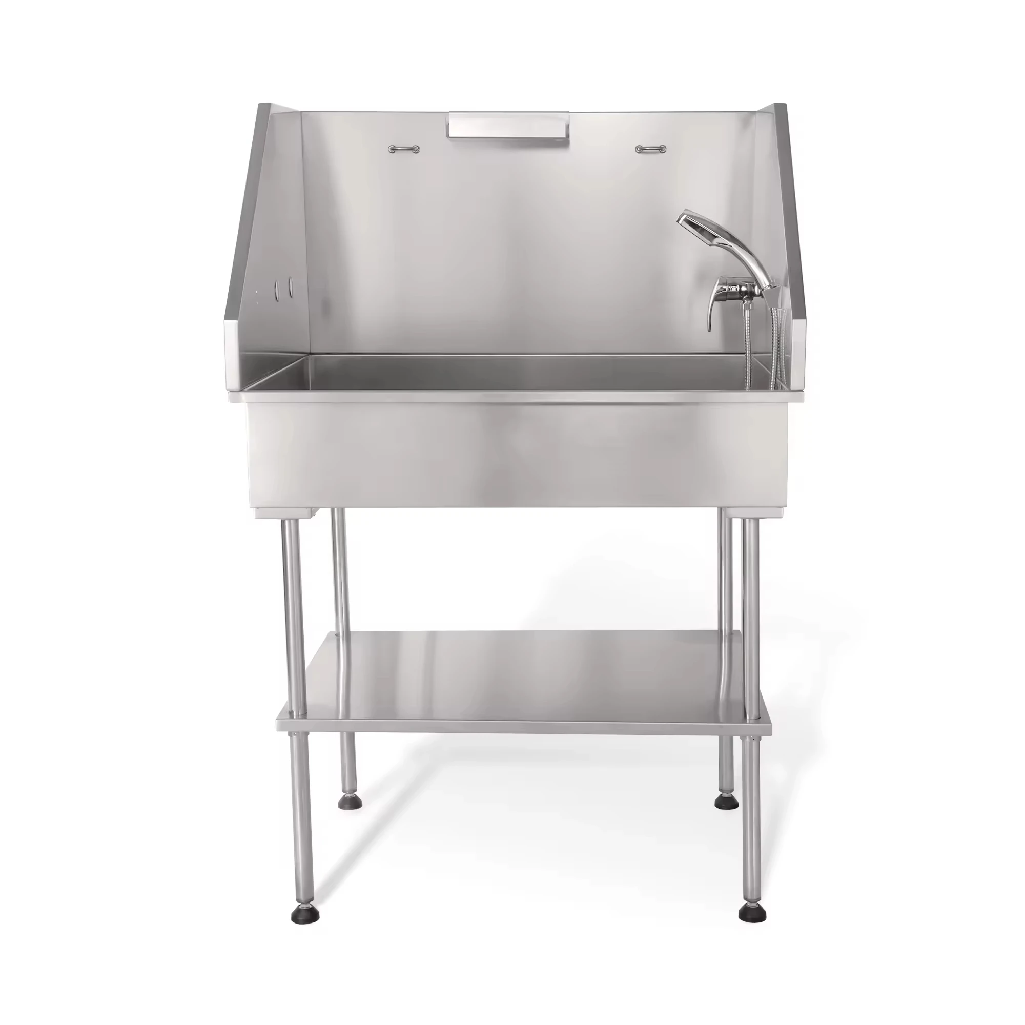 

Professional Medical Grade Stainless Steel Pet Bath Tub Ideal For Grooming And Hygiene
