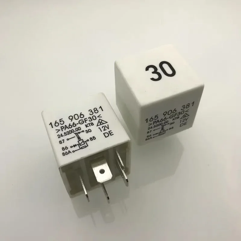 （Brand New Original）1pcs/lot 100% original genuine relay:NO.30 165 906 381 12V 5pins Automotive relay