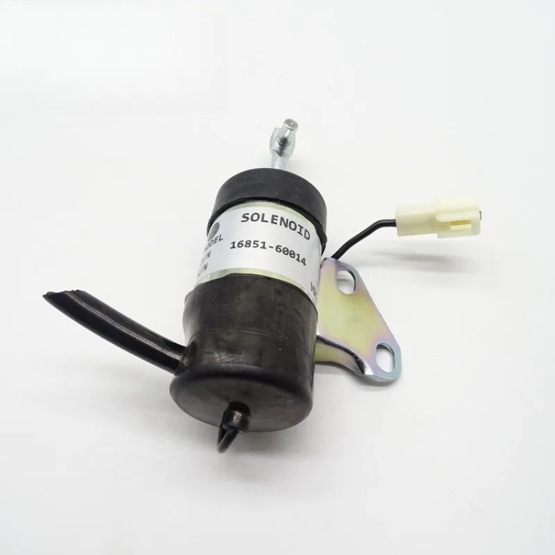 Parts for KOVAX 16851-60014 Excavator flameout switch D902 D722 RTV900 flameout solenoid valve