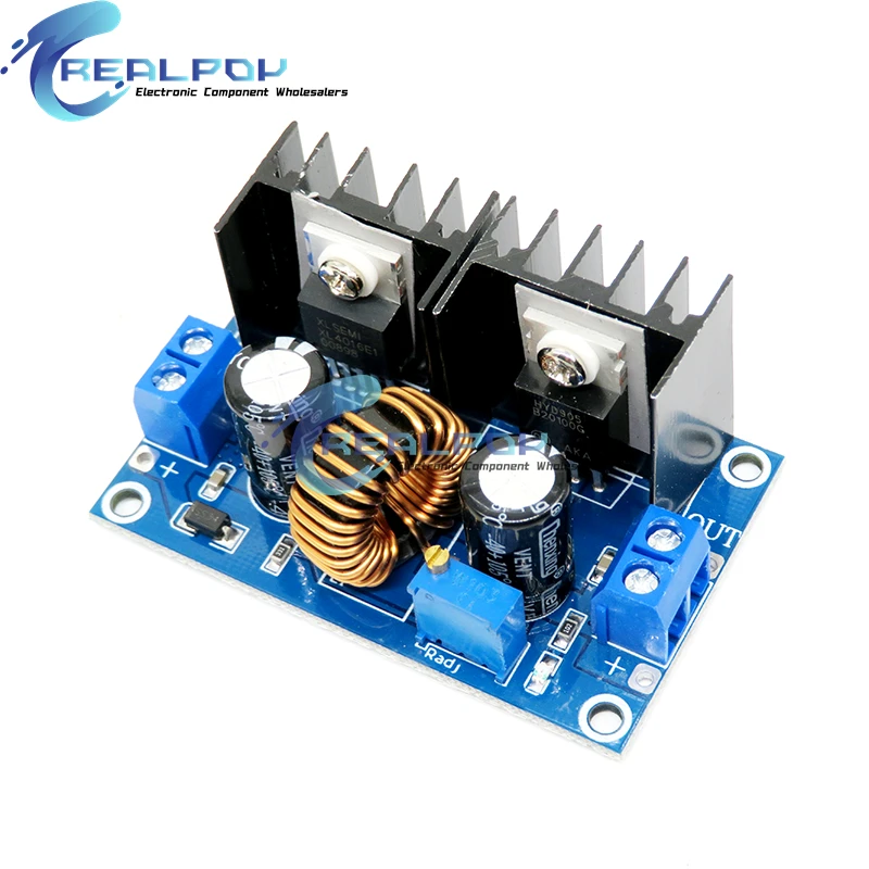 XH-M404 Step-down power supply module DC4-40V to DC1.25-36V 8A 200W adjustable XL4016E1 DC-DC DC voltage regulator