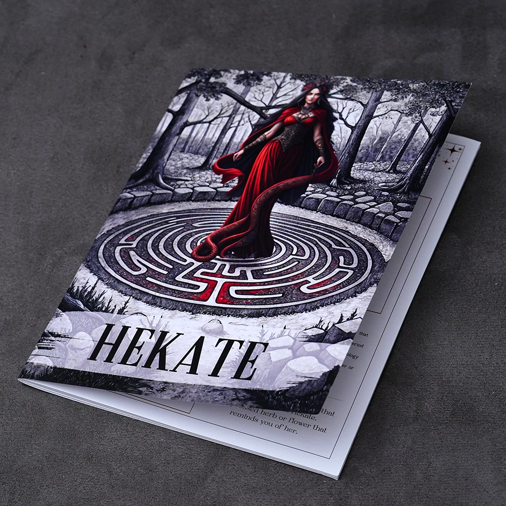 Hekate Grimoire المجلد 2: مصنف السحر المكون من 36 صفحة ومجلة الإملائي - السحر المستوحى من الأرض المجوفة Magick Grimoire، #3