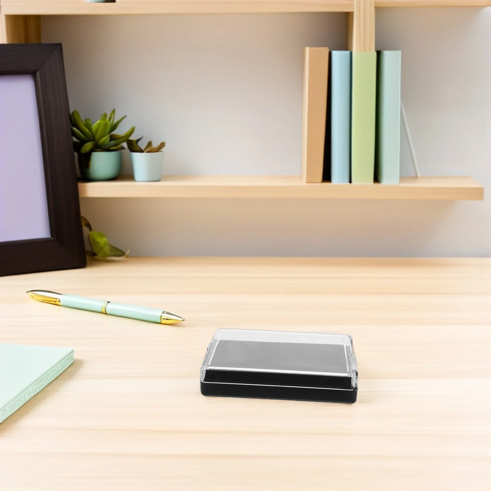 

3pcs Box Transparent Top Black Base For Pin Badge Collection Holder Portable Jewelry Packaging Pin Display Case Badge Storage