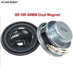 2PCS/Lot High Quality Speaker Horn 5W 8R Diameter 4CM 40mm Amplifier Rubber Gasket Loudspeaker Trumpet Thickness 18MM