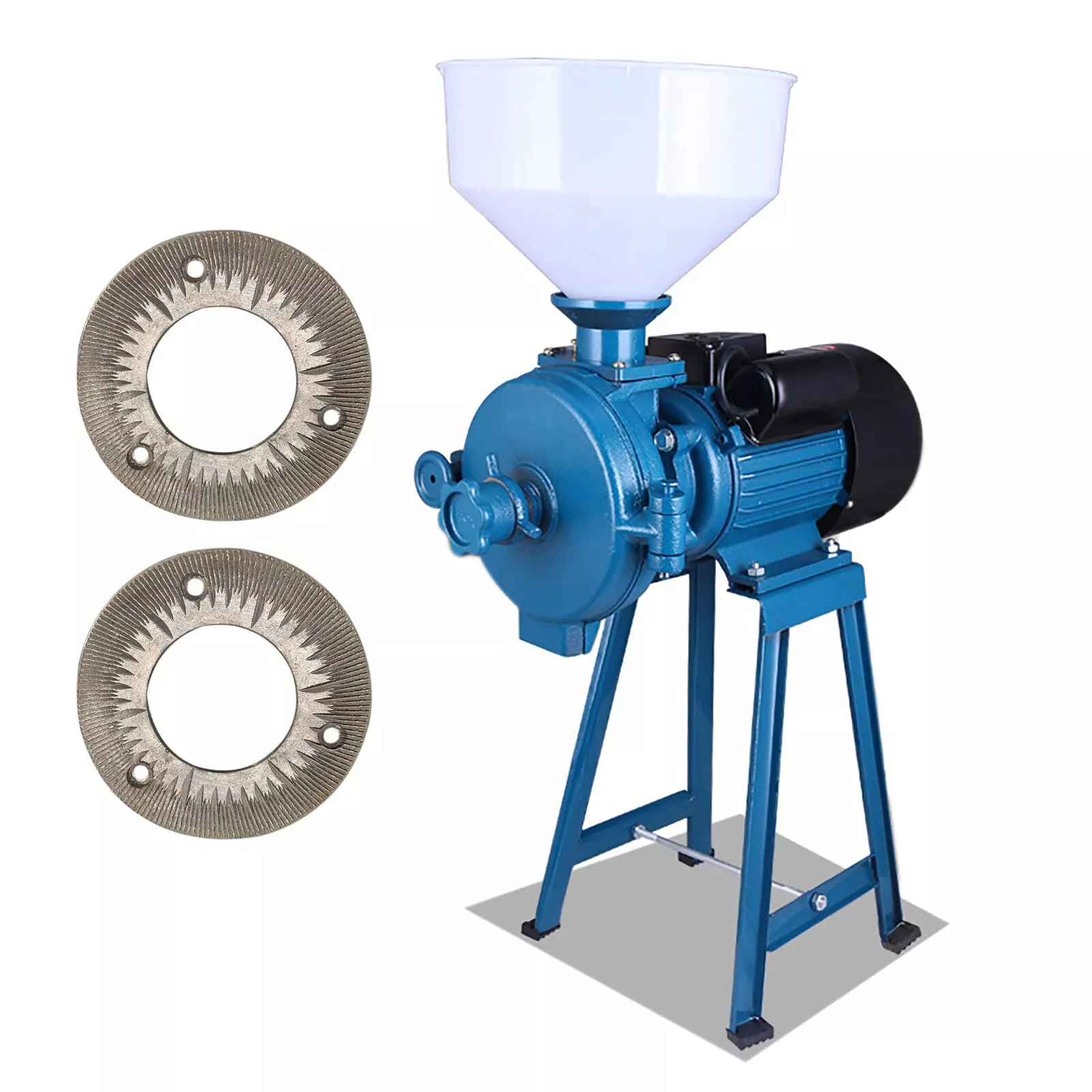 

Pair of Grinding Blades for Grinding Mills - Adaptable to a wide range of models, high wear-resistant steel grinding blades, acc