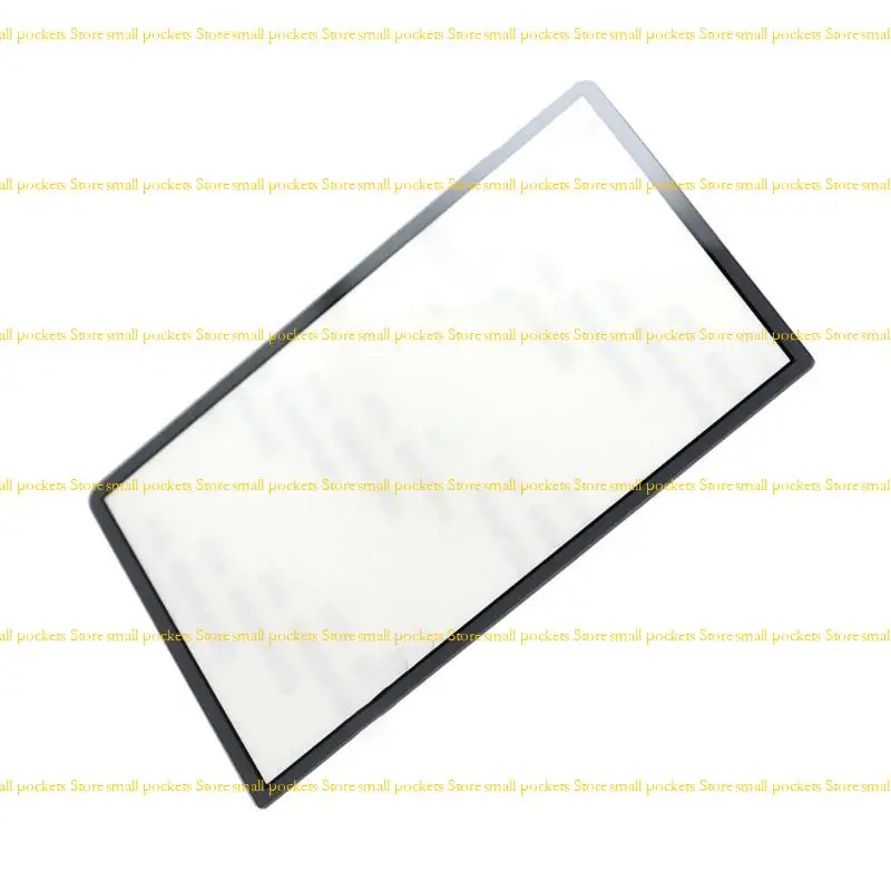 

R1WD Glass Top Upper Screen Frame Lens Cover LCD Screen Protector with Adhesive for Glass Top Upper Screen Frame Lens Cover L