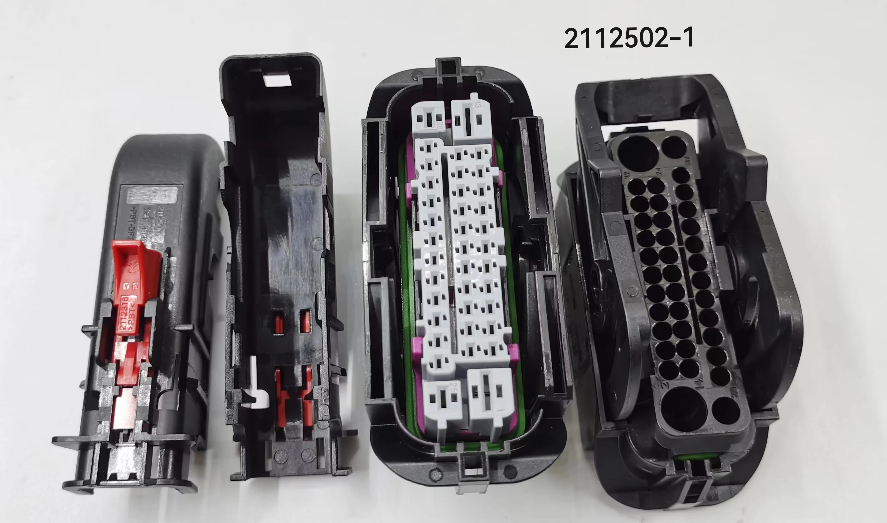 2PCS TE original 2112502-1 38POS MIXED REC HSG ASSY SEALED 1-2112502-1 1-2112499-1