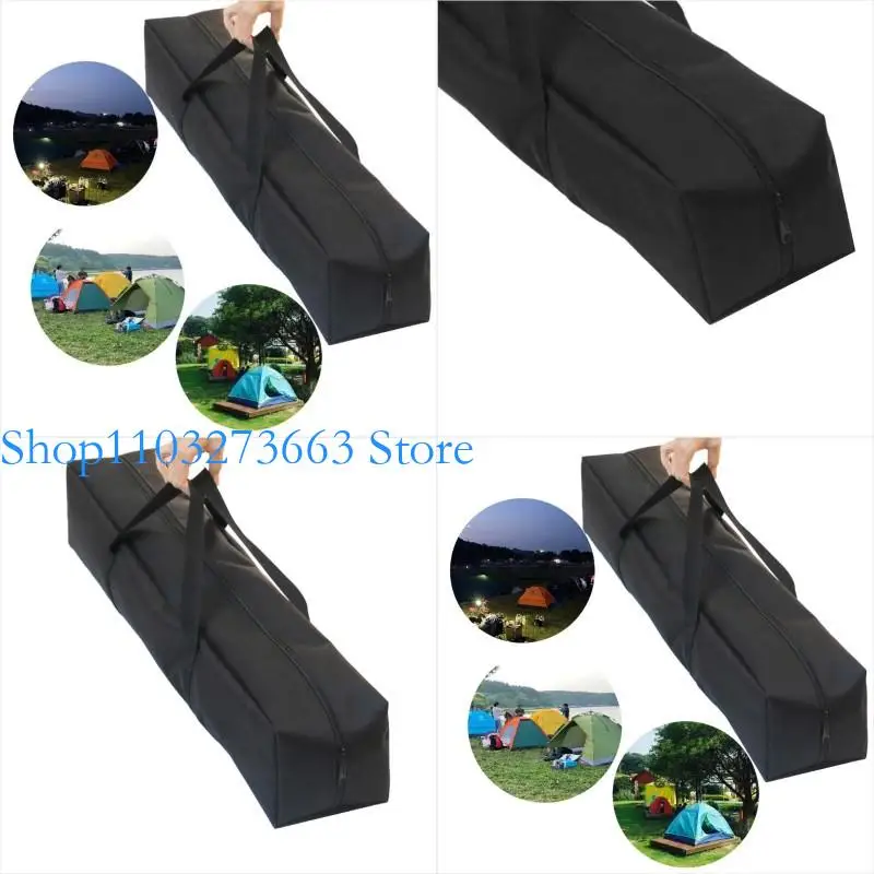

R6FE Portable Tent Poles Bag Water Resistant Multifunction Carry Bag Camping Tent Zipper Durable for Travel Camping