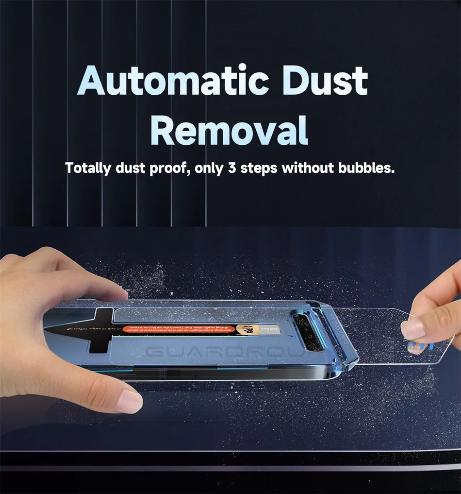 Premium Screen Protector For Samsung Galxy S24 Ultra S23 S22 Plus Tempered Glass Full Cover Easy Install Auto-Dust Removal Kit