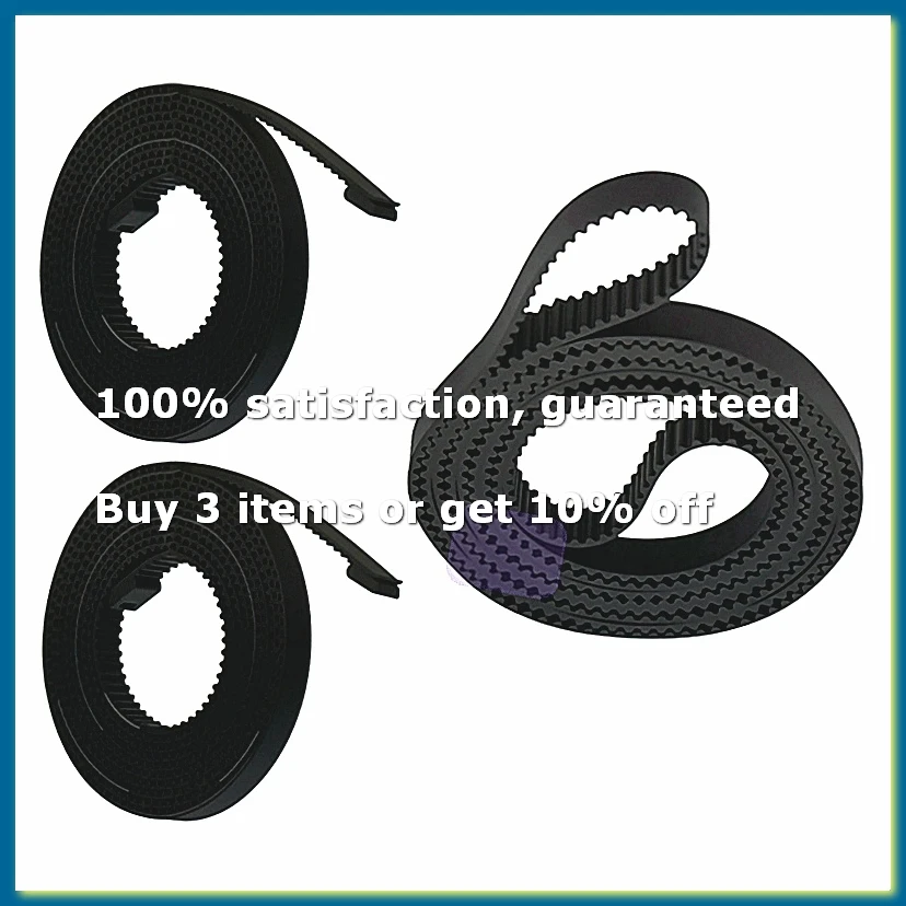 For X1/P1 X- Y- Z- Synchronous Belt Kit Rubber 2GT Ring Timing Belt 3D Printer Accessories-A25R
