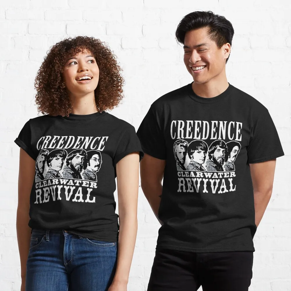 Best Music Best Creedence Clearwater Revival Ccr Creedence Revival Classic Classic T-Shirt Anime Graphic T-shirts