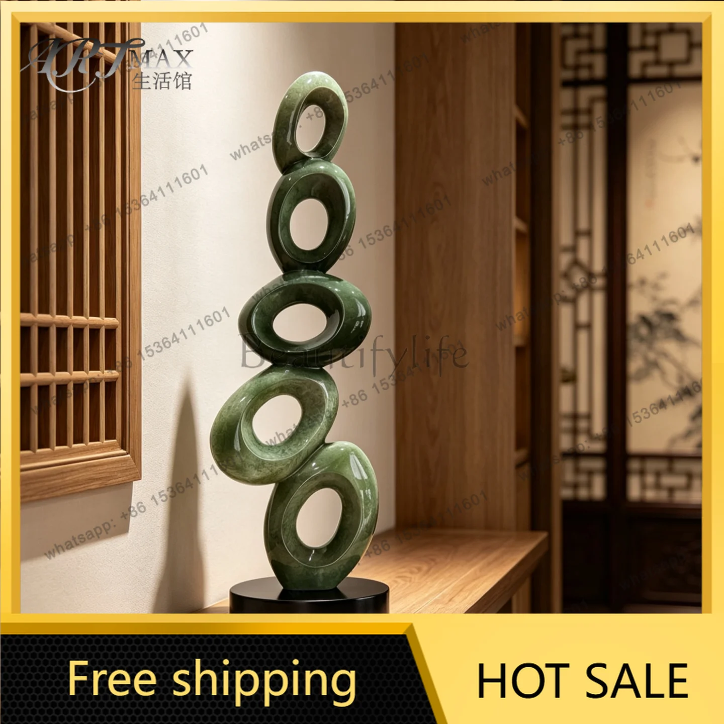 Creative abstract sculpture handicraft ornaments porch decoration
