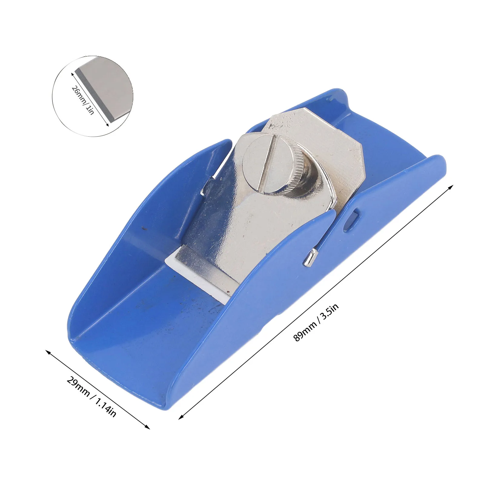 Mini Hand Planer Woodworking Small Trimming Pocket Hand Metal Plane With Adjustable Block