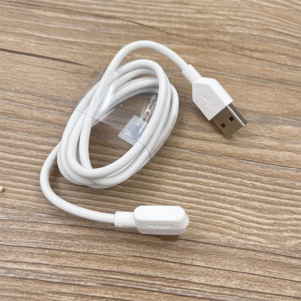 Infinix Note 50 Pro+ 50s 50x Hot 50 40 Pro+ Fast Charger Cable 100CM 90 Degree Elbow USB C Cable For Infinix Hot 40 GT 30 20 Pro