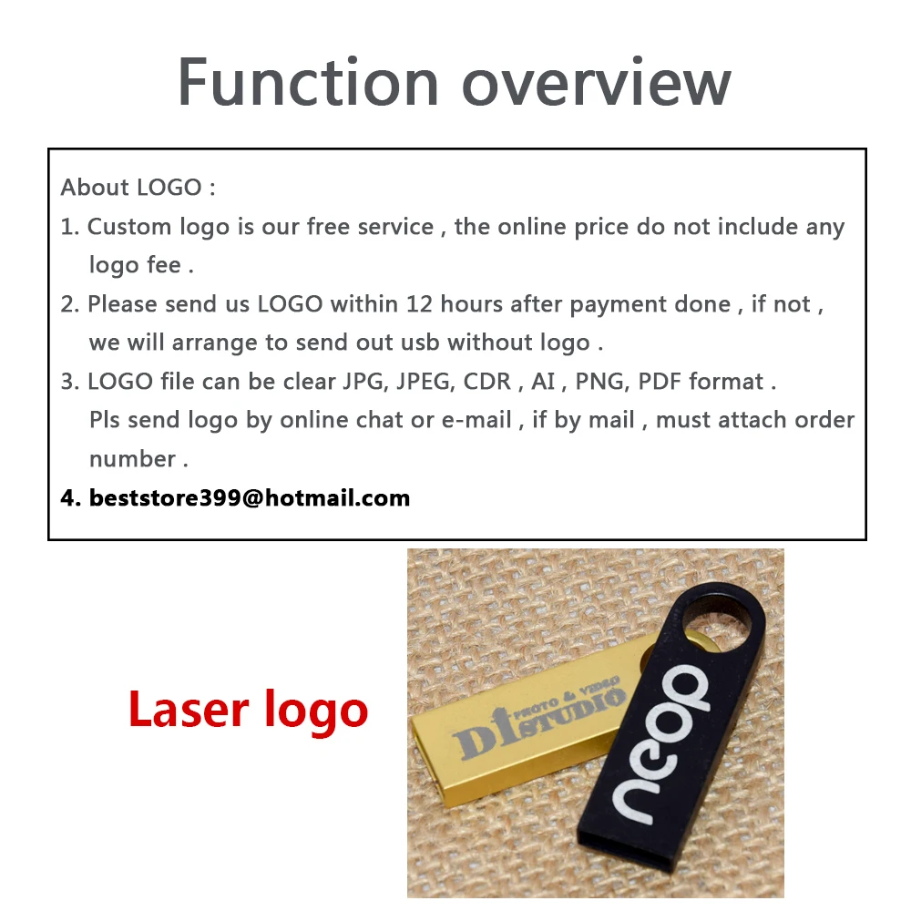 10 PZ/LOTTO USB2.0 per PC Mobile Logo aziendale personalizzato 128mb Chiavetta USB 4gb 8gb 16gb 32gb Business/Regalo di Nozze Memory Stick