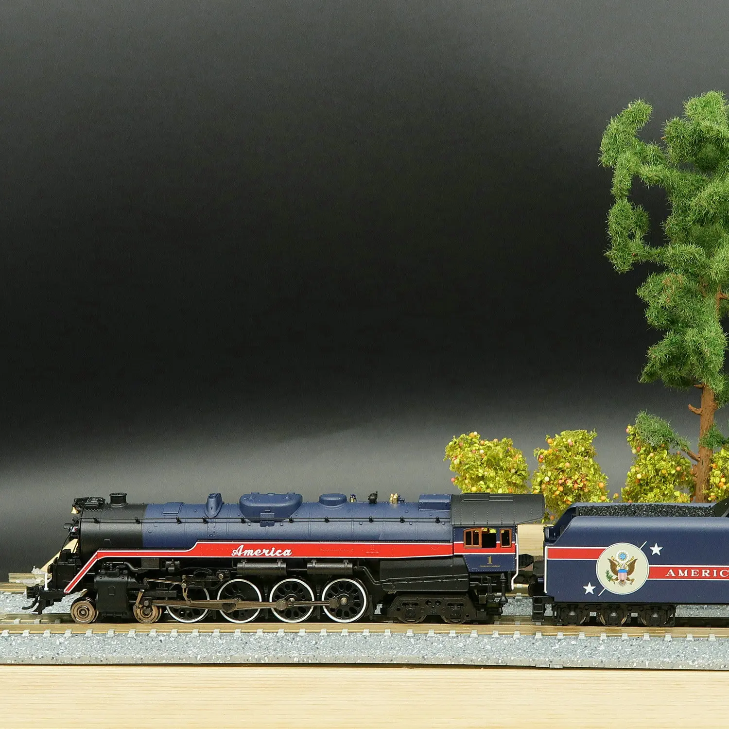 BLI Train Model N Type 1/160 7407 T1 Steam Locomotive Digital Sound Effect Smoke Effect No. AF1 Rail Car Toy