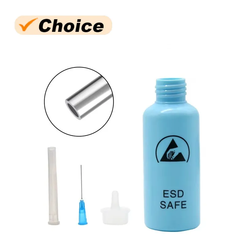 

BST-101 50 мл герметичная дозирующая канифольная бутылка для спирта с иглами, антистатическая промывочная пластина, бутылка с растворителем воды