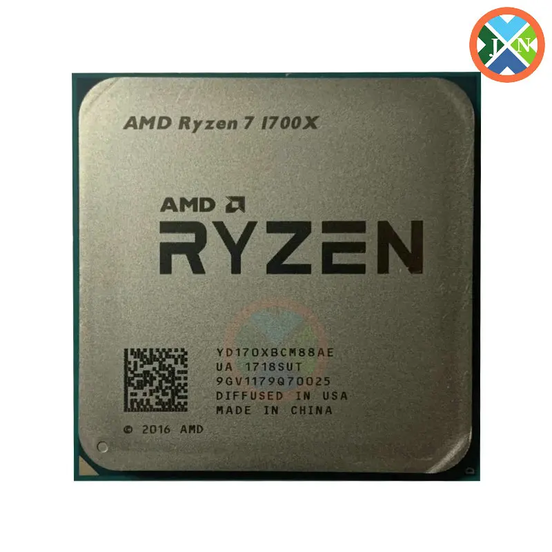 

AMD Ryzen 7 1700X R7 1700X 3.4 GHz Eight-Core CPU Processor YD170XBCM88AE Socket AM4